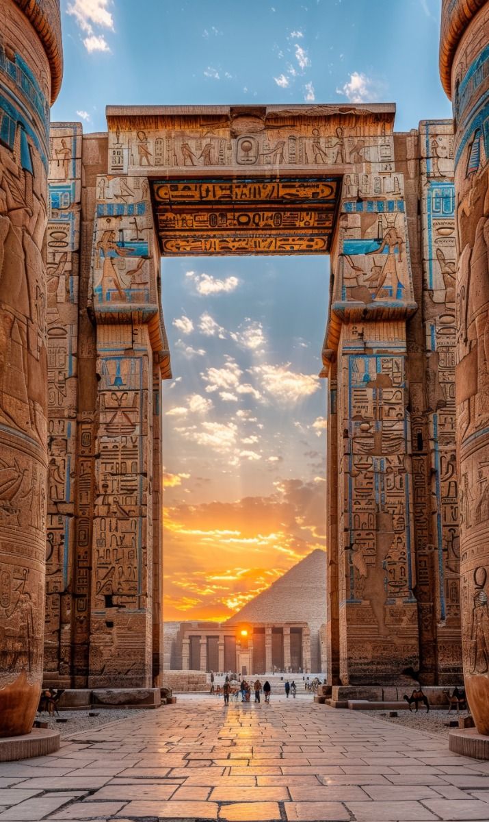 Egyptian Pyramids Aesthetic